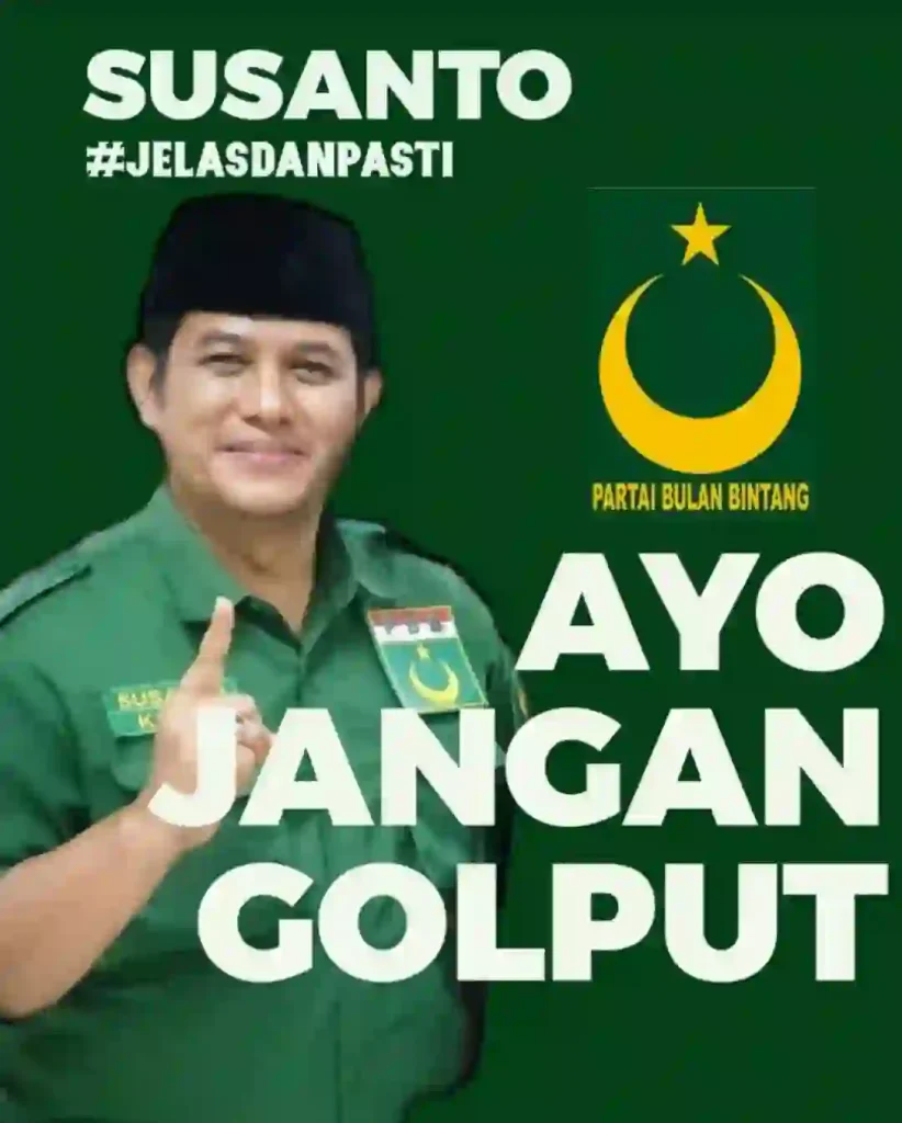 Caleg Susanto Mengajak Seluruh Masyarakat Tangerang Kota Jangan Golput