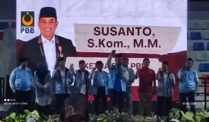 Caleg Susanto dan Petinggi Partai Bulan Bintang Hadiri Silaturahmi Koalisi Indonesia Maju di Banten