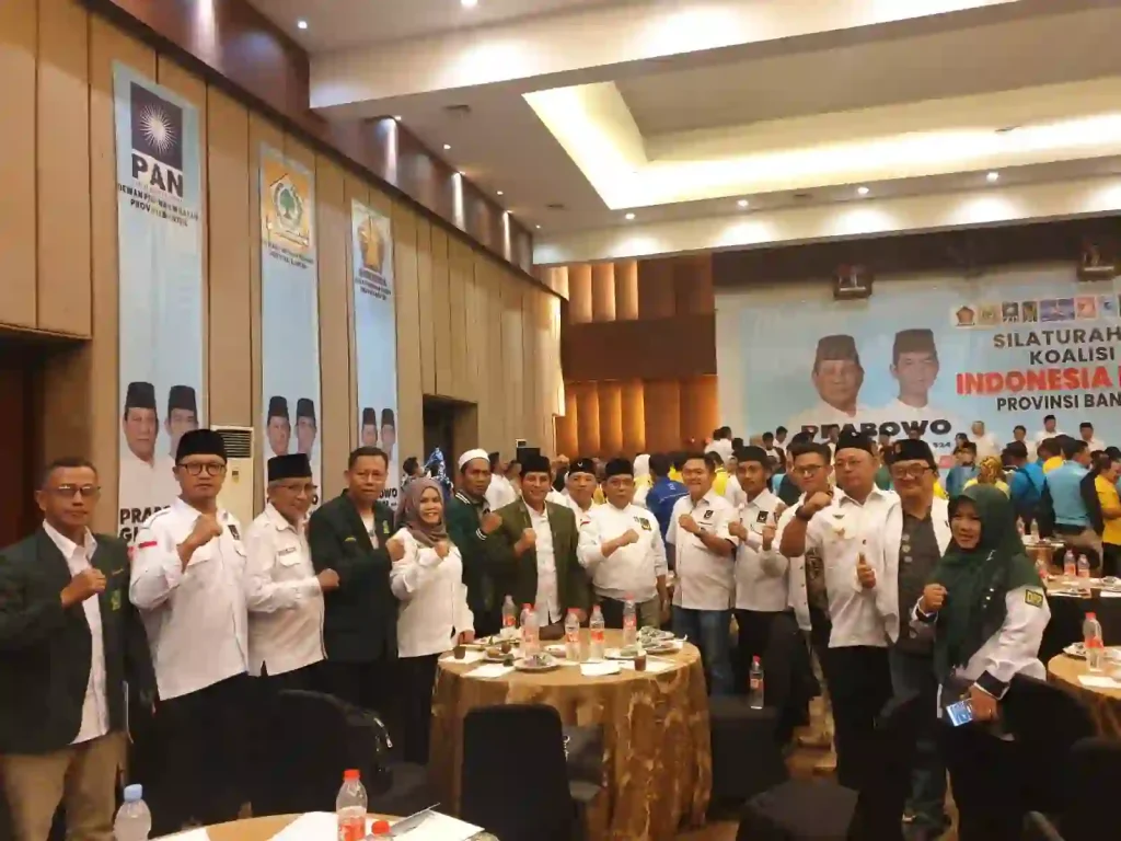 Caleg Susanto dan Petinggi Partai Bulan Bintang Hadiri Silaturahmi Koalisi Indonesia Maju di Banten